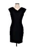 MICHAEL Michael Kors Solid Black Cocktail Dress Size M - photo 1