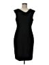 Calvin Klein Solid Black Cocktail Dress Size M (estimated) - photo 1