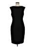 Calvin Klein Solid Black Cocktail Dress Size M (estimated) - photo 2