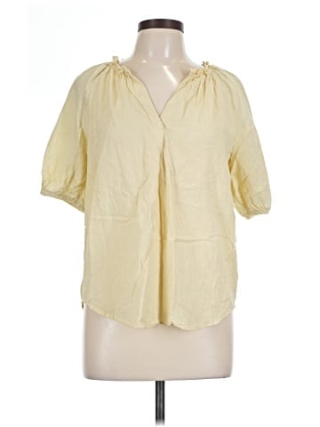 a.n.a. A New Approach Short Sleeve Blouse (view 1)