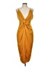 ASOS Gold Cocktail Dress Size 10 - photo 1