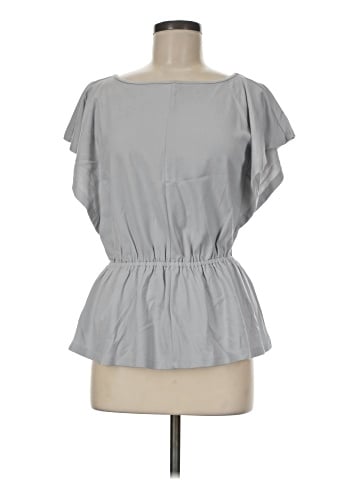 Ann Taylor Short Sleeve Blouse (view 1)