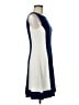 Chaps Color Block Blue Casual Dress Size M - photo 4