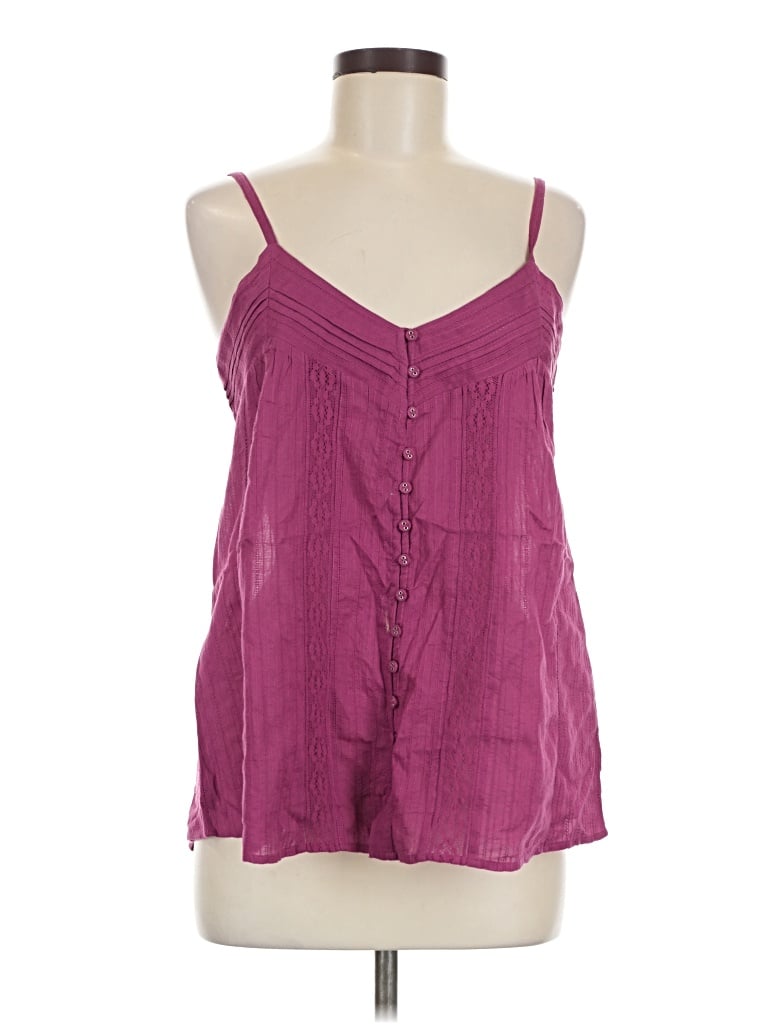Pre-owned Sundance Sleeveless Blouse In Purple