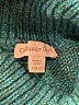 Coldwater Creek Print Teal Turtleneck Sweater Size L - photo 7
