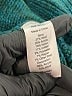 Coldwater Creek Print Teal Turtleneck Sweater Size L - photo 8