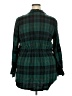 Lane Bryant Plaid Green Long Sleeve Button-Down Shirt Size 18 - 20 Plus - photo 2