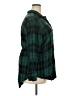 Lane Bryant Plaid Green Long Sleeve Button-Down Shirt Size 18 - 20 Plus - photo 4