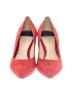 Stuart Weitzman Color Block Red Heels Size 10 - photo 2
