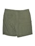 Gap Solid Green Khaki Shorts Size 4 - photo 2
