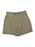 H&M Solid Tan Khaki Shorts Size 6 - photo 1