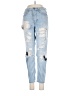 Topshop 100% Cotton Blue Jeans Size 25 waist - photo 1