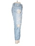 Topshop 100% Cotton Blue Jeans Size 25 waist - photo 4