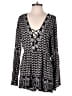 Angie 100% Rayon Black Romper Size L - photo 1