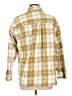 Universal Thread 100% Cotton Plaid Yellow Long Sleeve Button-Down Shirt Size L - photo 2