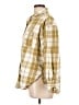 Universal Thread 100% Cotton Plaid Yellow Long Sleeve Button-Down Shirt Size L - photo 5