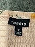 Torrid 100% Polyester Floral Tan Cocktail Dress Size 2X Plus (2) - photo 7