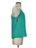 Naked Zebra 100% Polyester Teal Sleeveless Top Size S - photo 4