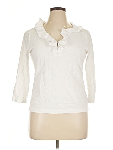 Chaps 3/4 Sleeve Top (view 1)