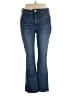 Kut from the Kloth Hearts Blue Jeans Size 14 (petite) - photo 1