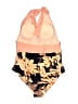 Cupshe Print Orange One Piece Swimsuit Size L - photo 2