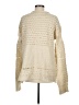 Free People Ivory Wool Pullover Sweater Size M - photo 2