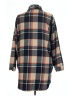 Adora Plaid Brown 3/4 Sleeve Button-Down Shirt Size L - photo 2