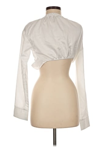 PrettyLittleThing Long Sleeve Blouse (view 2)