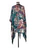 Saachi 100% Rayon Teal Kimono One size (estimated) - photo 2