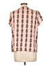 Unbranded 100% Polyester Pink Short Sleeve Blouse Size L - photo 2