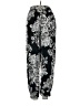 Angie 100% Rayon Paisley Black Casual Pants Size S - photo 2