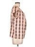 Unbranded 100% Polyester Pink Short Sleeve Blouse Size L - photo 4