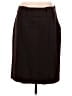 Chenault Solid Brown Formal Skirt Size 8 - photo 1