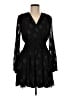 Do & Be 100% Polyester Black Casual Dress Size M - photo 1