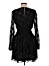 Do & Be 100% Polyester Black Casual Dress Size M - photo 2