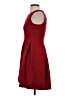 Ann Taylor LOFT Solid Red Cocktail Dress Size 0 - photo 5