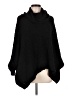 Pink Rose Black Poncho Size M - photo 1