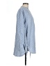 Cotton Bleu 100% Cotton Stripes Blue Long Sleeve Button-Down Shirt Size L - photo 4