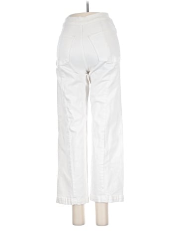Madewell The Emmett Wide-Leg Jean in Tile White: Welt Pocket Edition (view 2)