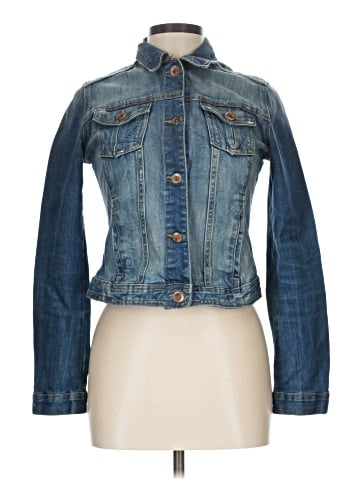 Zara TRF Denim Jacket (view 1)