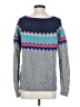 Love By Design 100% Acrylic Color Block Gray Pullover Sweater Size S - photo 2