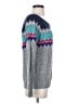 Love By Design 100% Acrylic Color Block Gray Pullover Sweater Size S - photo 4