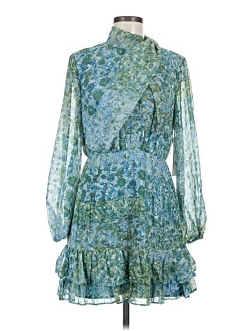 Aqua Cocktail Dress (view 1)