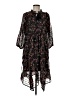 Cato Print Black Casual Dress Size M - photo 1