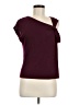 Amour Vert Burgundy Short Sleeve Top Size M - photo 1