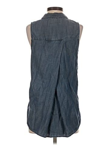 Banana Republic Factory Store Denim Vest (view 2)