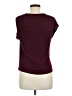 Amour Vert Burgundy Short Sleeve Top Size M - photo 2