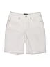 NYDJ Solid White Shorts Size 0 - photo 1