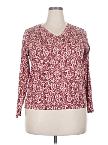 Lands' End 3/4 Sleeve T-Shirt (view 1)