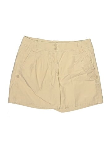 Ann Taylor LOFT Khaki Shorts (view 1)
